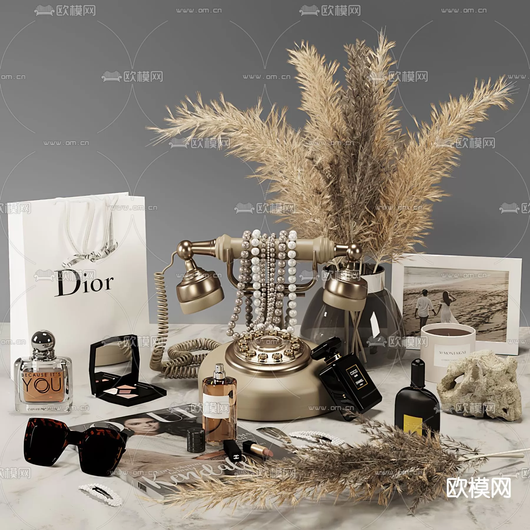 DECORATION SETS – 3D MODELS – 060 – PRO