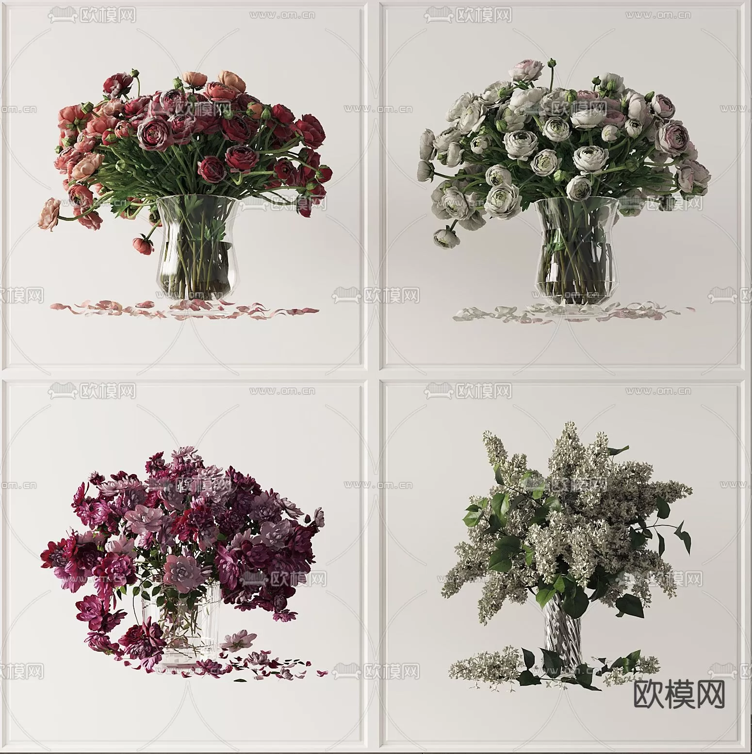 DECORATION SETS – 3D MODELS – 077 – PRO