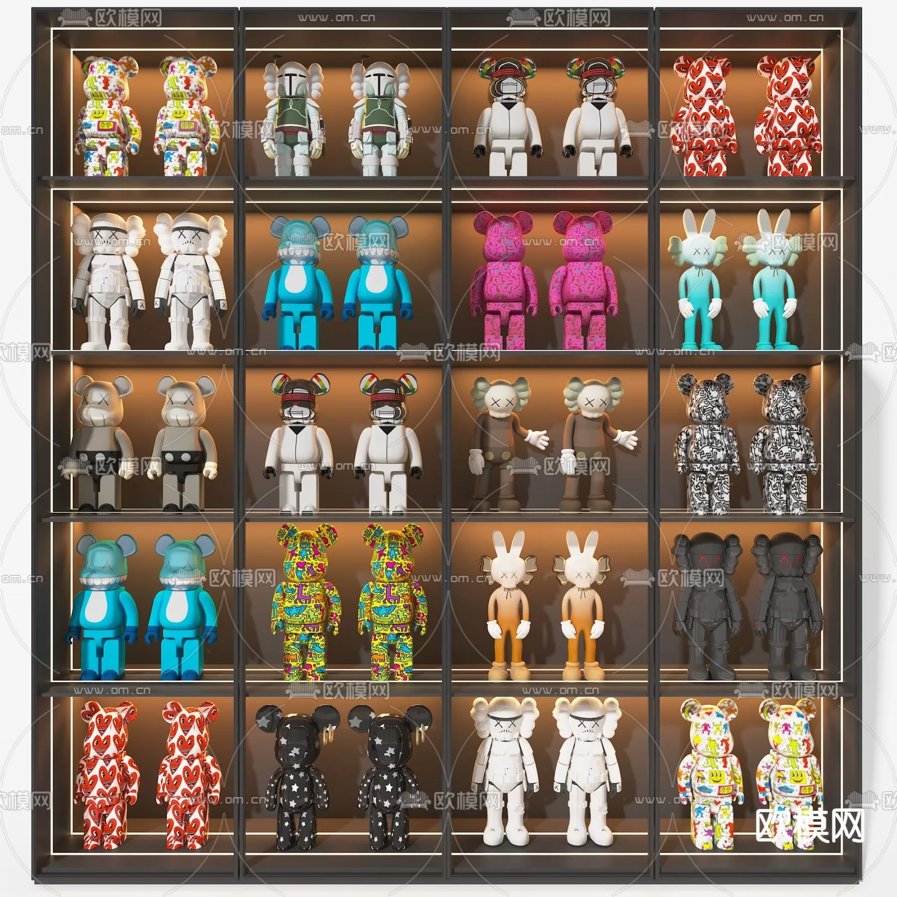 DECORATION SETS – 3D MODELS – 109 – PRO