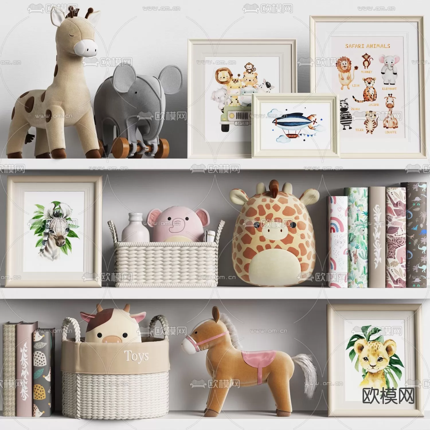 DECORATION SETS – 3D MODELS – 123 – PRO