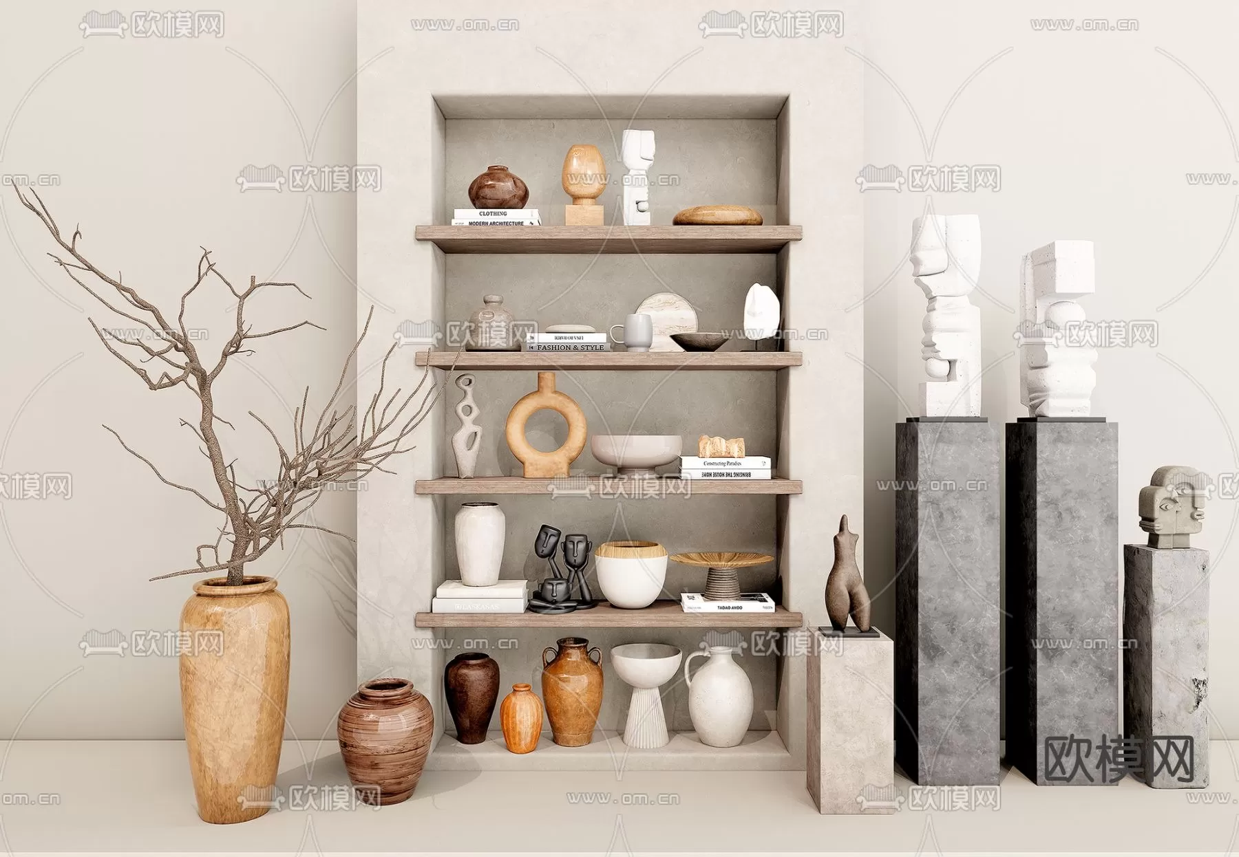 DECORATION SETS – 3D MODELS – 143 – PRO