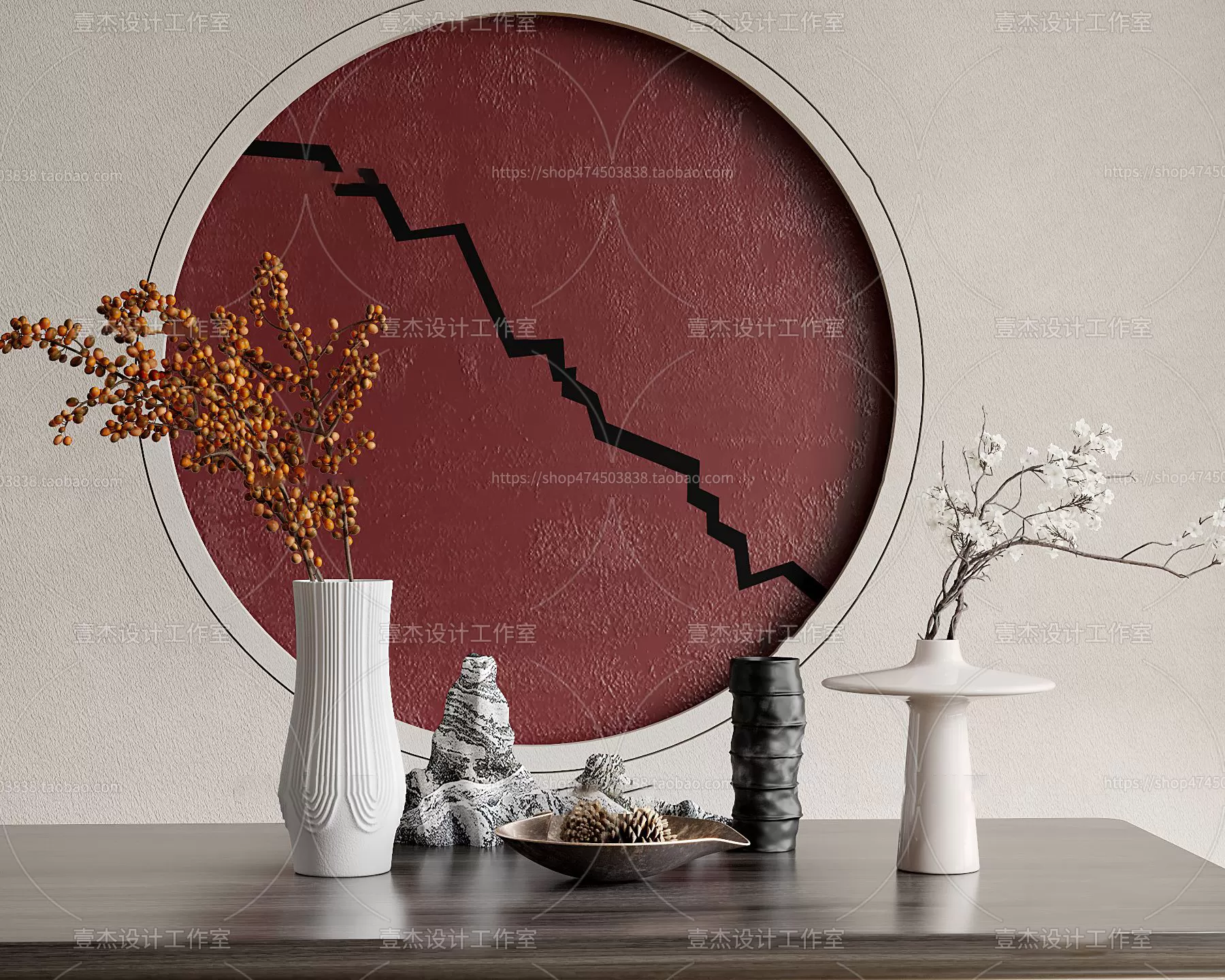 DECORATION SETS – 3D MODELS – 163 – PRO