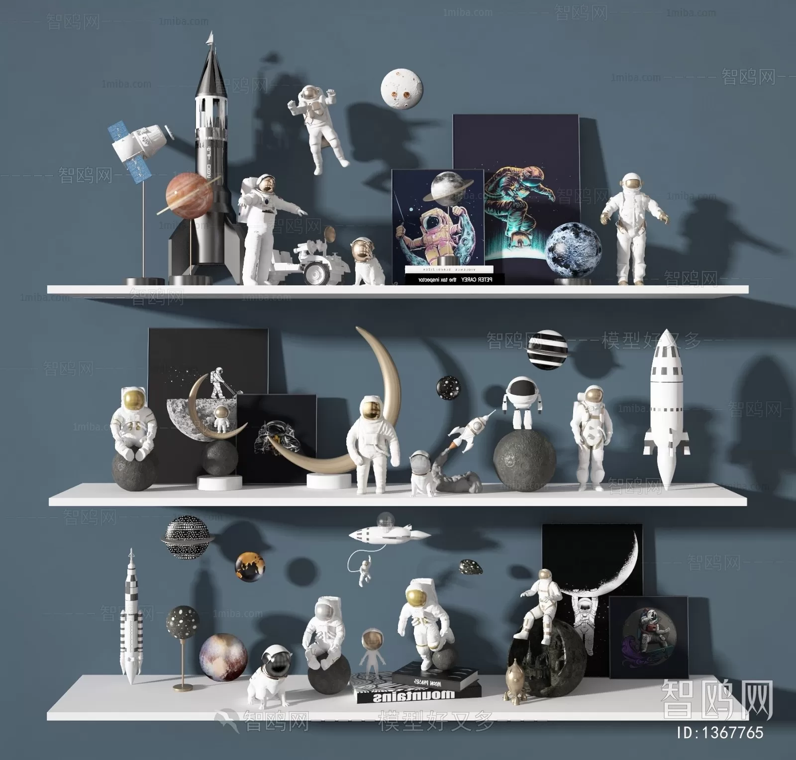 DECORATION SETS – 3D MODELS – 206 – PRO