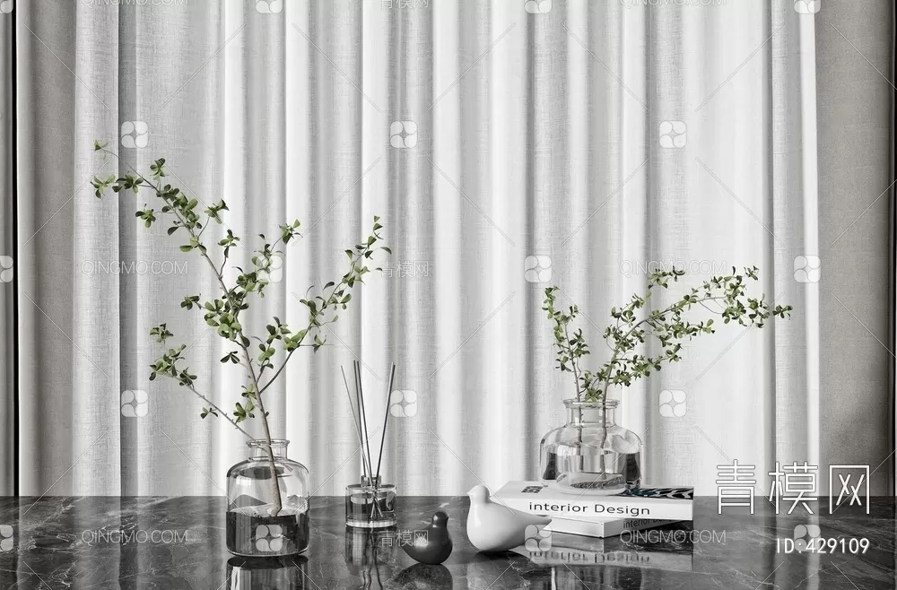 DECORATION SETS – 3D MODELS – 252 – PRO