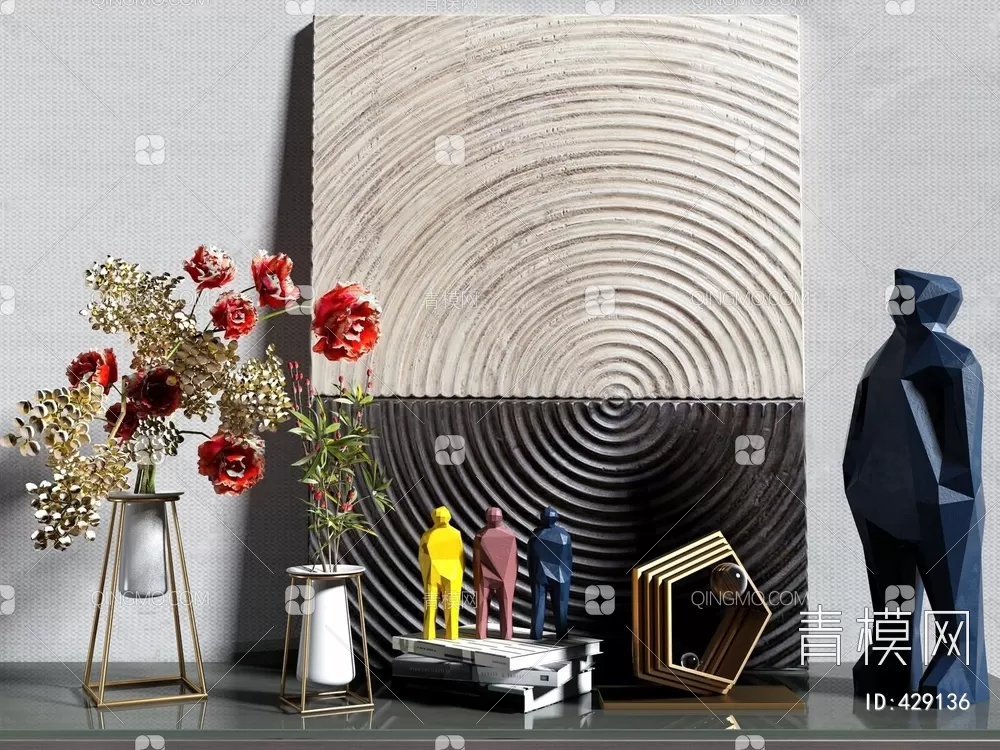 DECORATION SETS – 3D MODELS – 258 – PRO