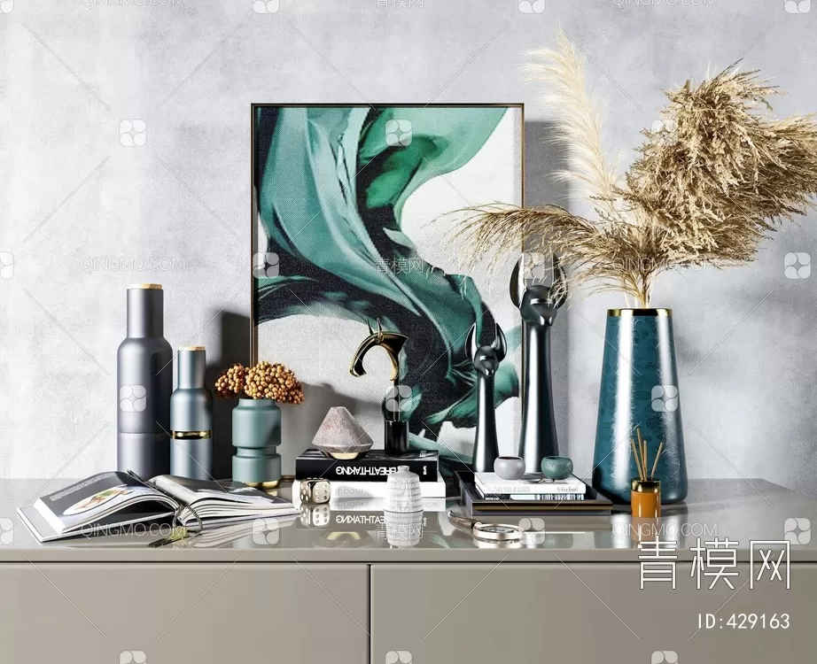 DECORATION SETS – 3D MODELS – 265 – PRO