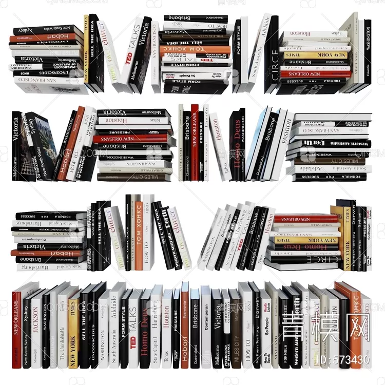 DECORATION SETS – 3D MODELS – 382 – PRO