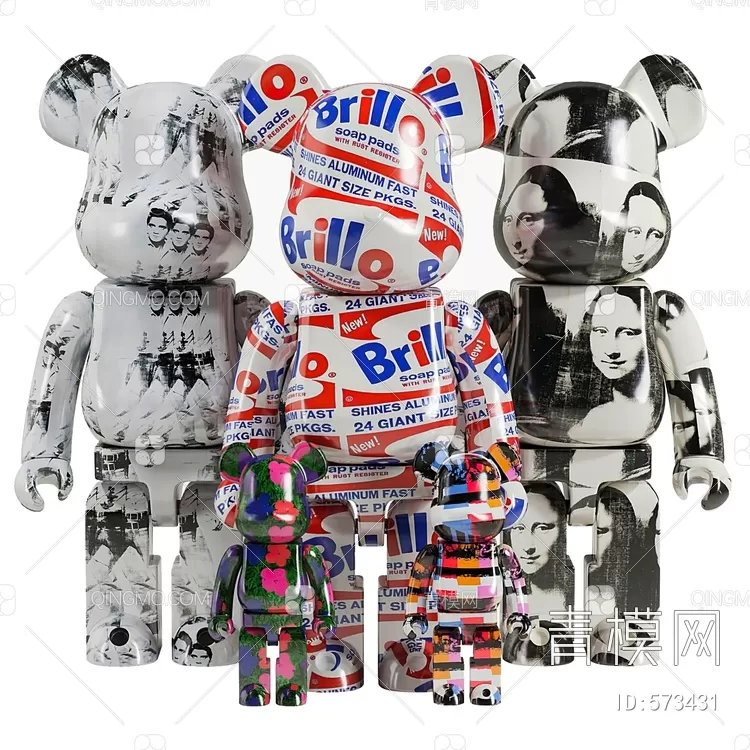 DECORATION SETS – 3D MODELS – 383 – PRO