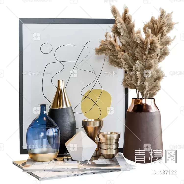 DECORATION SETS – 3D MODELS – 411 – PRO