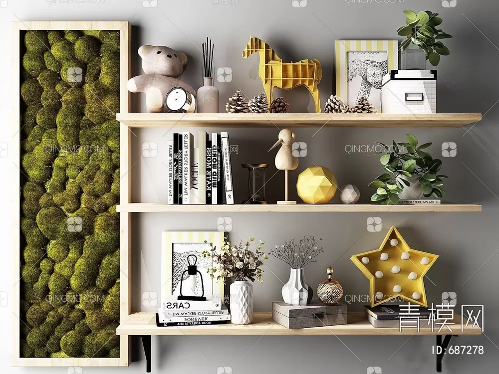 DECORATION SETS – 3D MODELS – 412 – PRO