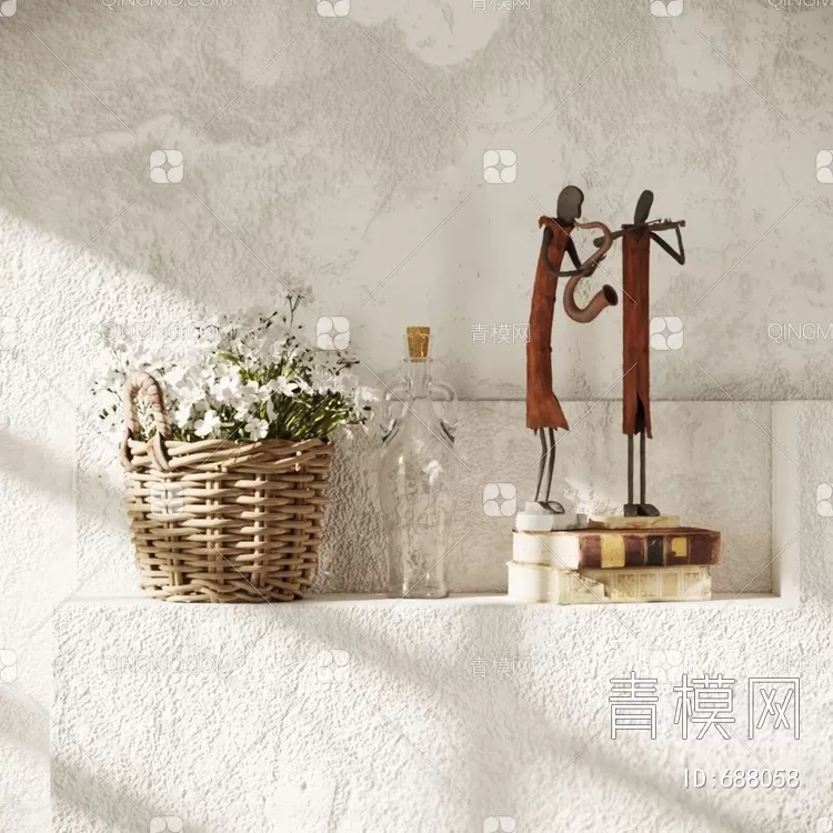 DECORATION SETS – 3D MODELS – 418 – PRO