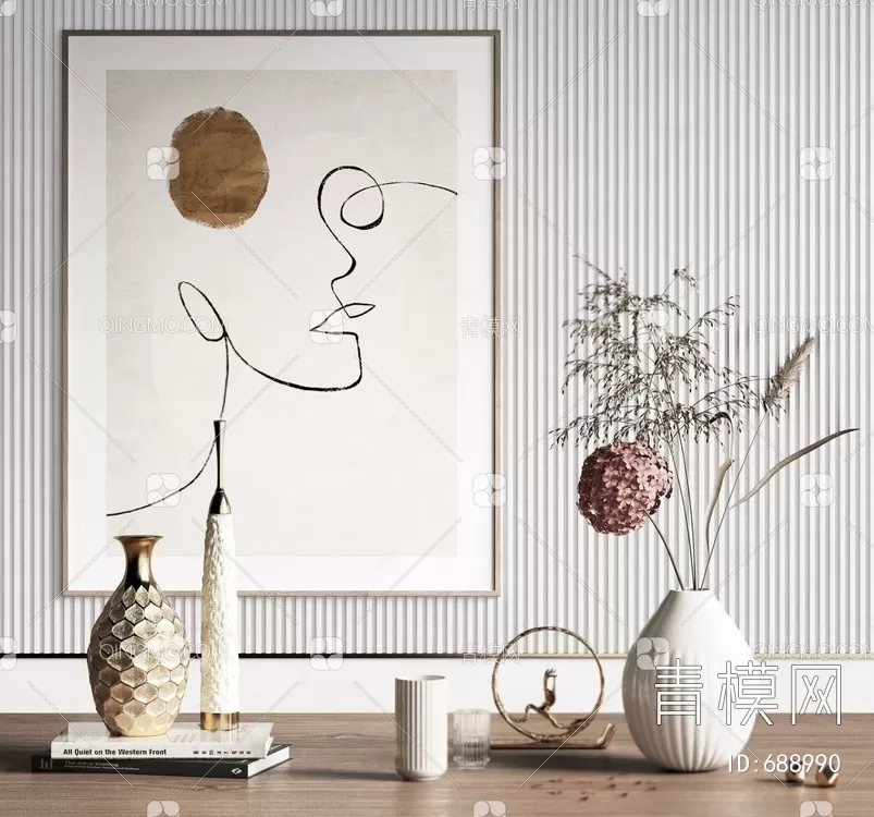 DECORATION SETS – 3D MODELS – 421 – PRO