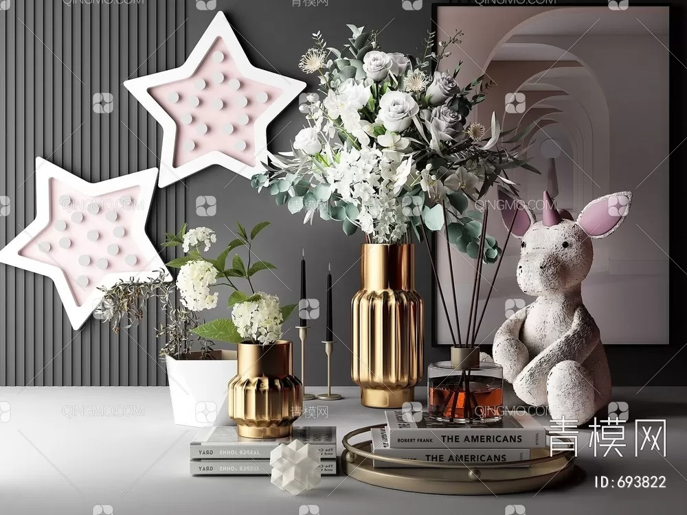 DECORATION SETS – 3D MODELS – 437 – PRO