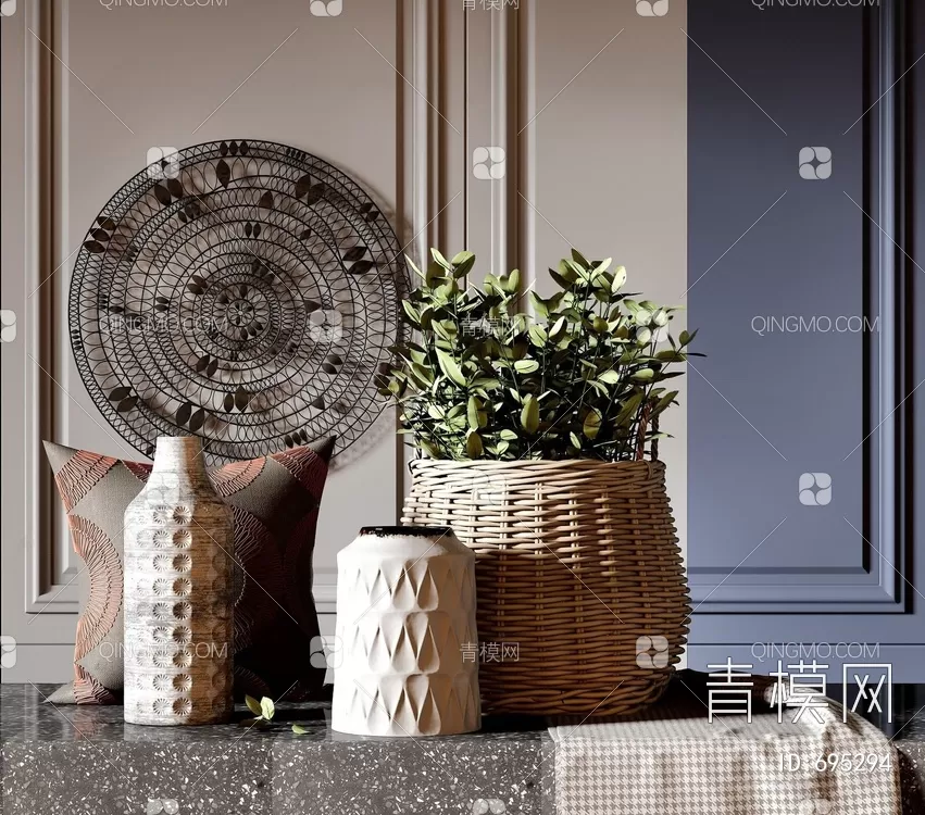 DECORATION SETS – 3D MODELS – 444 – PRO