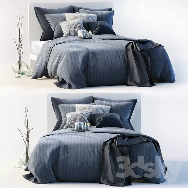 3DSKYMODEL – Bed – 2168