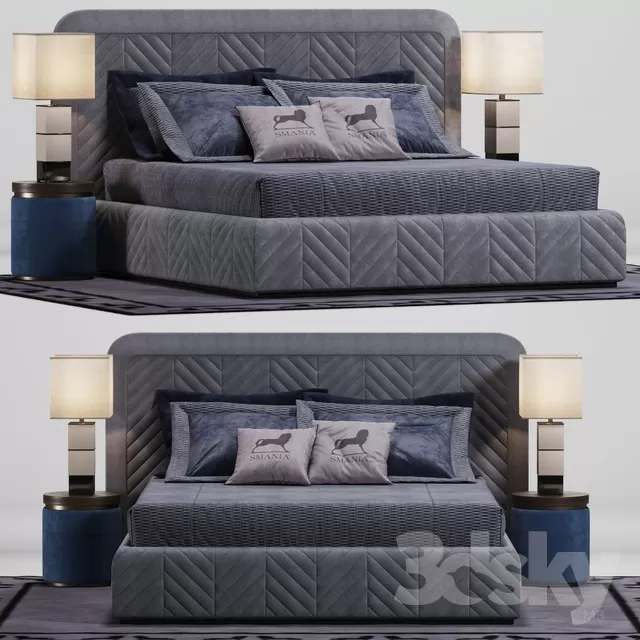 3DSKYMODEL – Bed – 2178