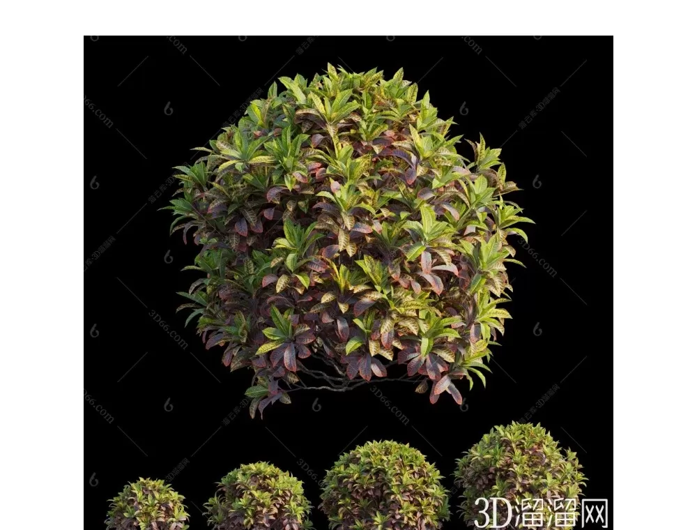 TREE – PLANTS – 3DS MAX MODELS – 302 – PRO