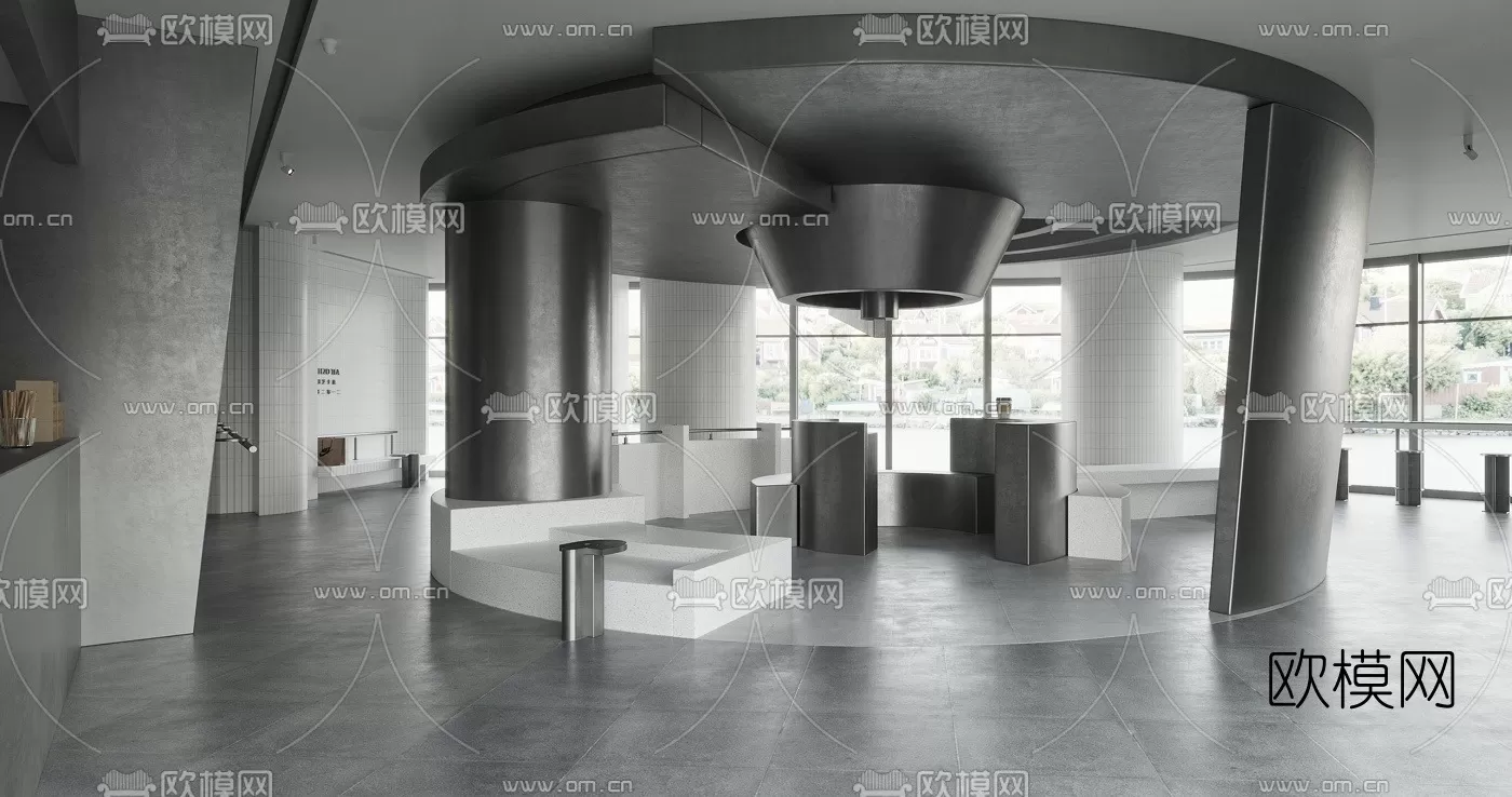 COFFEE SHOP 3D MODELS – 010 – PRO