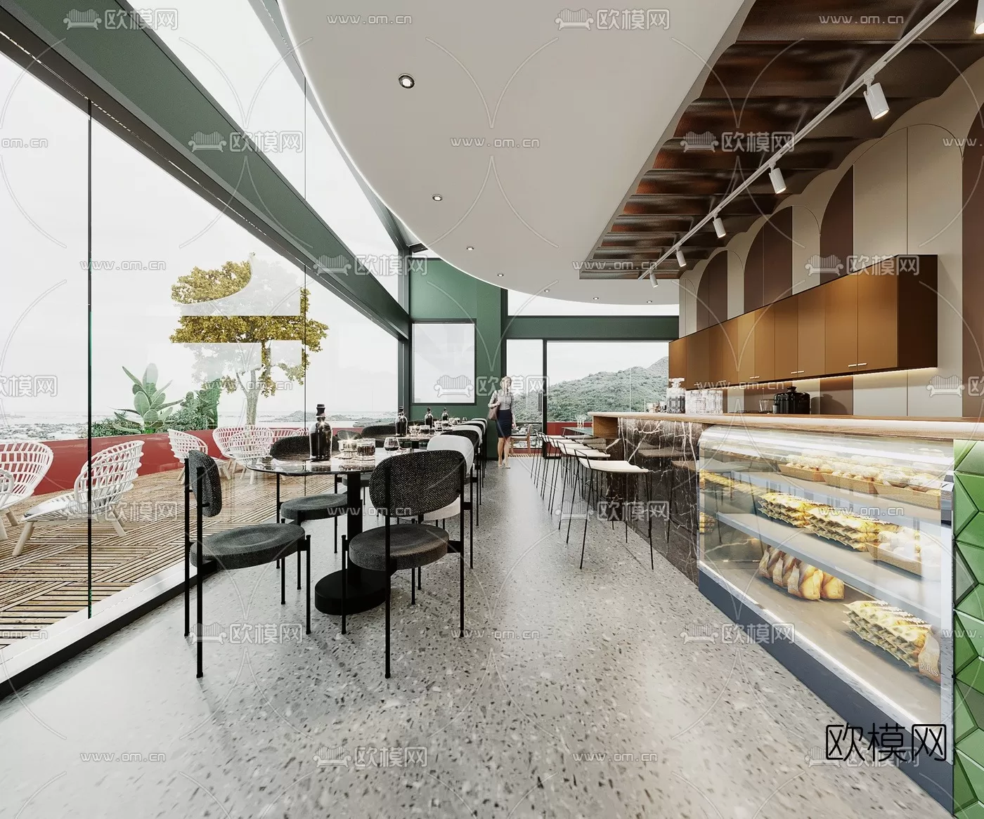 COFFEE SHOP 3D MODELS – 017 – PRO