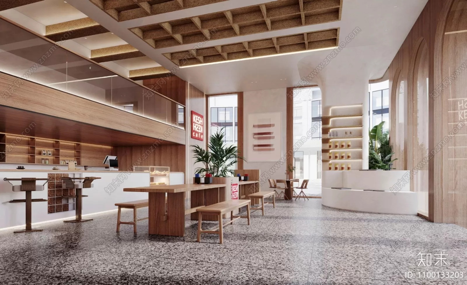 COFFEE SHOP 3D MODELS – 028 – PRO