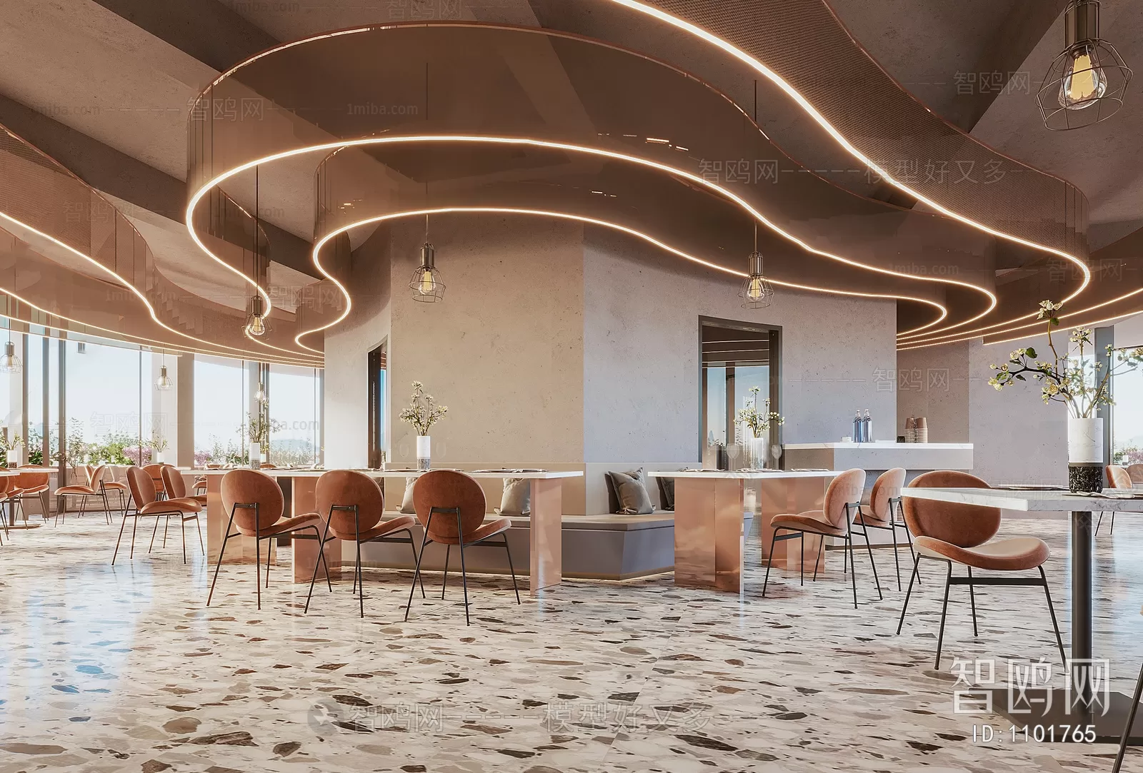 COFFEE SHOP 3D MODELS – 029 – PRO