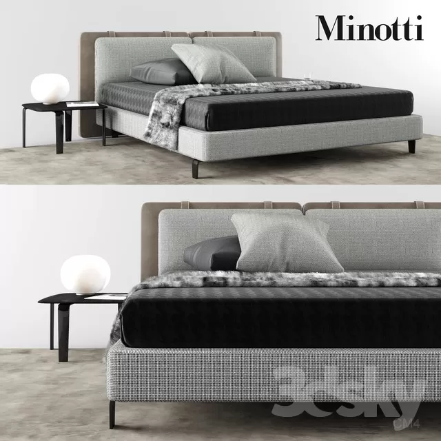 3DSKYMODEL – Bed – 2197