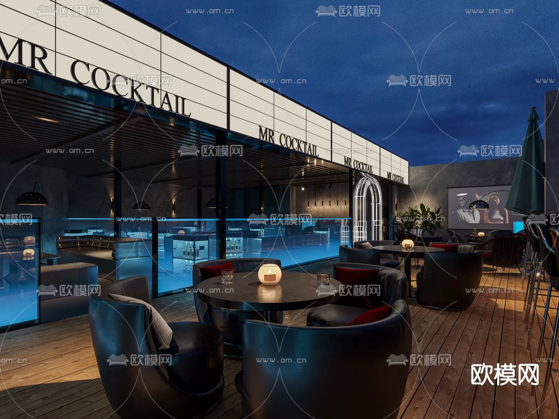 COFFEE SHOP 3D MODELS – 039 – PRO