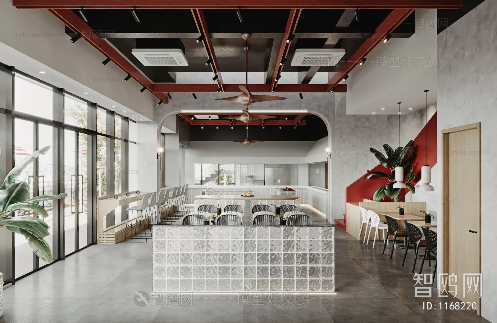 COFFEE SHOP 3D MODELS – 047 – PRO