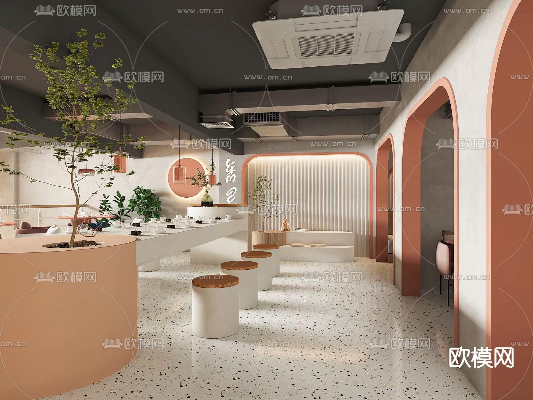 COFFEE SHOP 3D MODELS – 067 – PRO