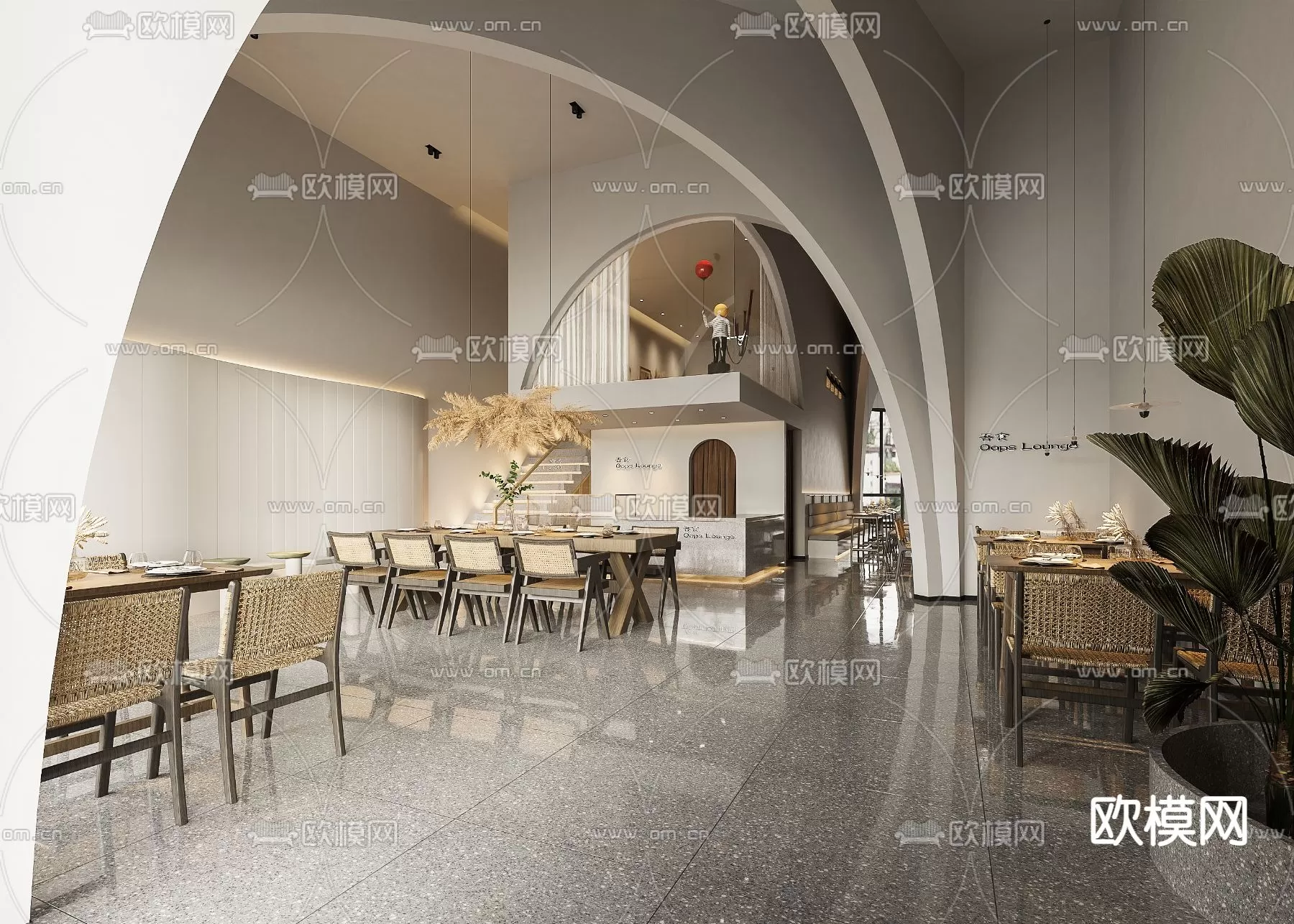 COFFEE SHOP 3D MODELS – 082 – PRO