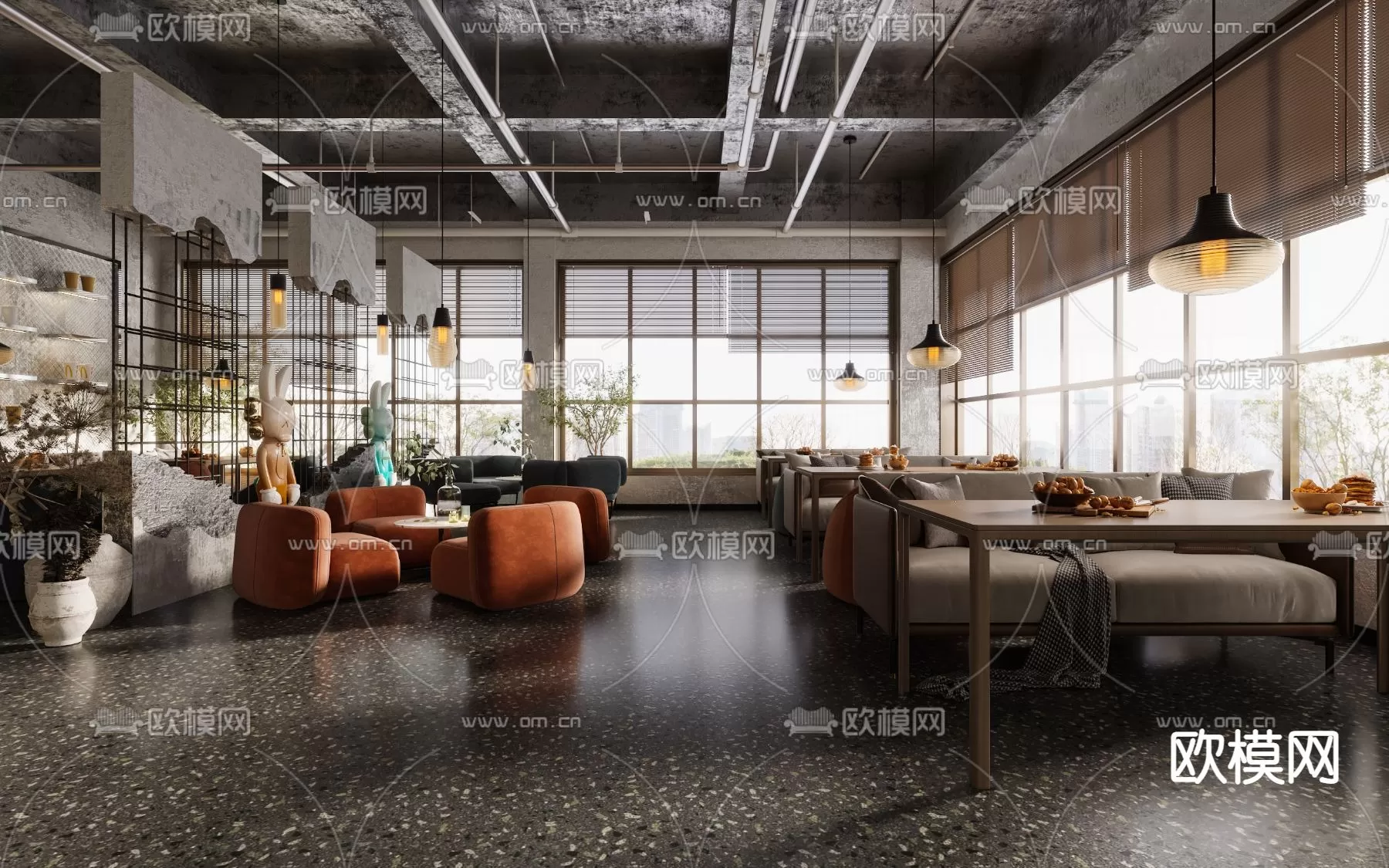 COFFEE SHOP 3D MODELS – 083 – PRO