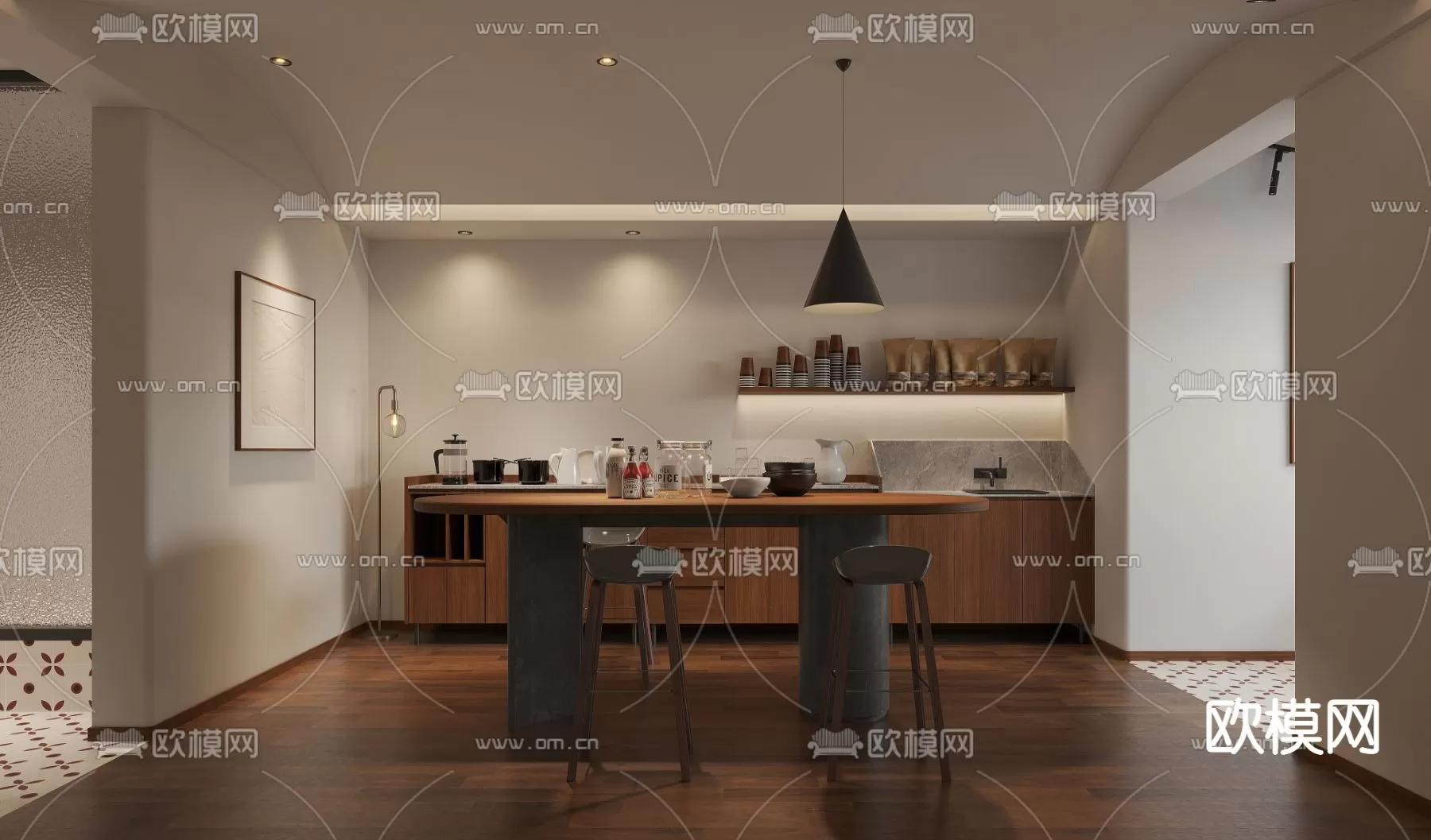 COFFEE SHOP 3D MODELS – 088 – PRO