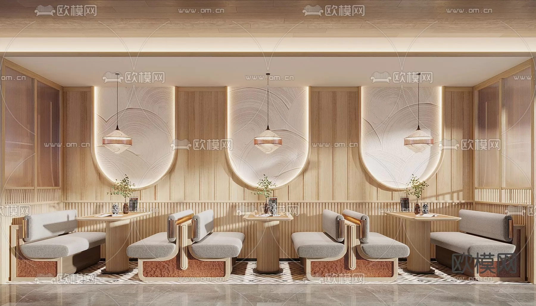 COFFEE SHOP 3D MODELS – 090 – PRO