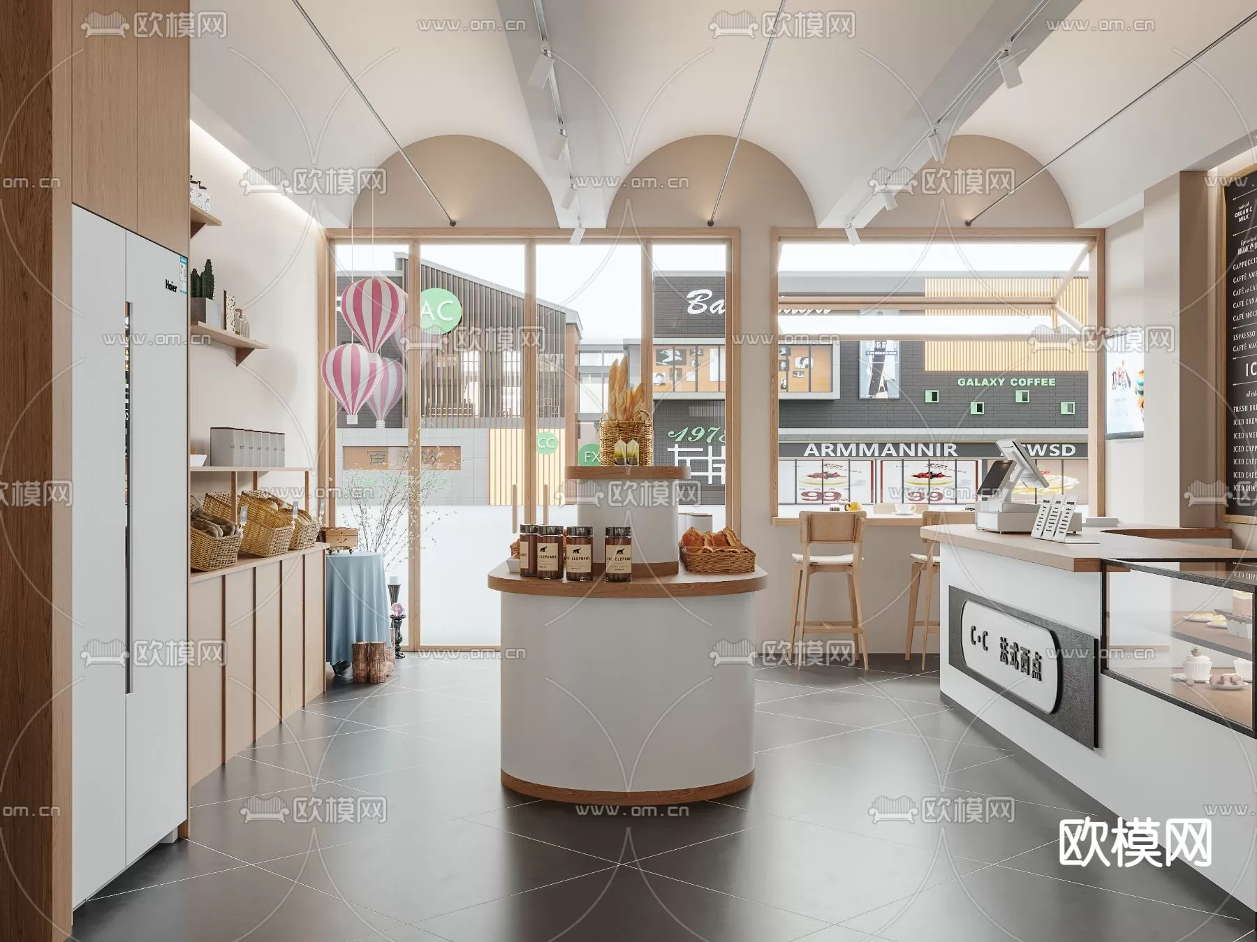 COFFEE SHOP 3D MODELS – 099 – PRO