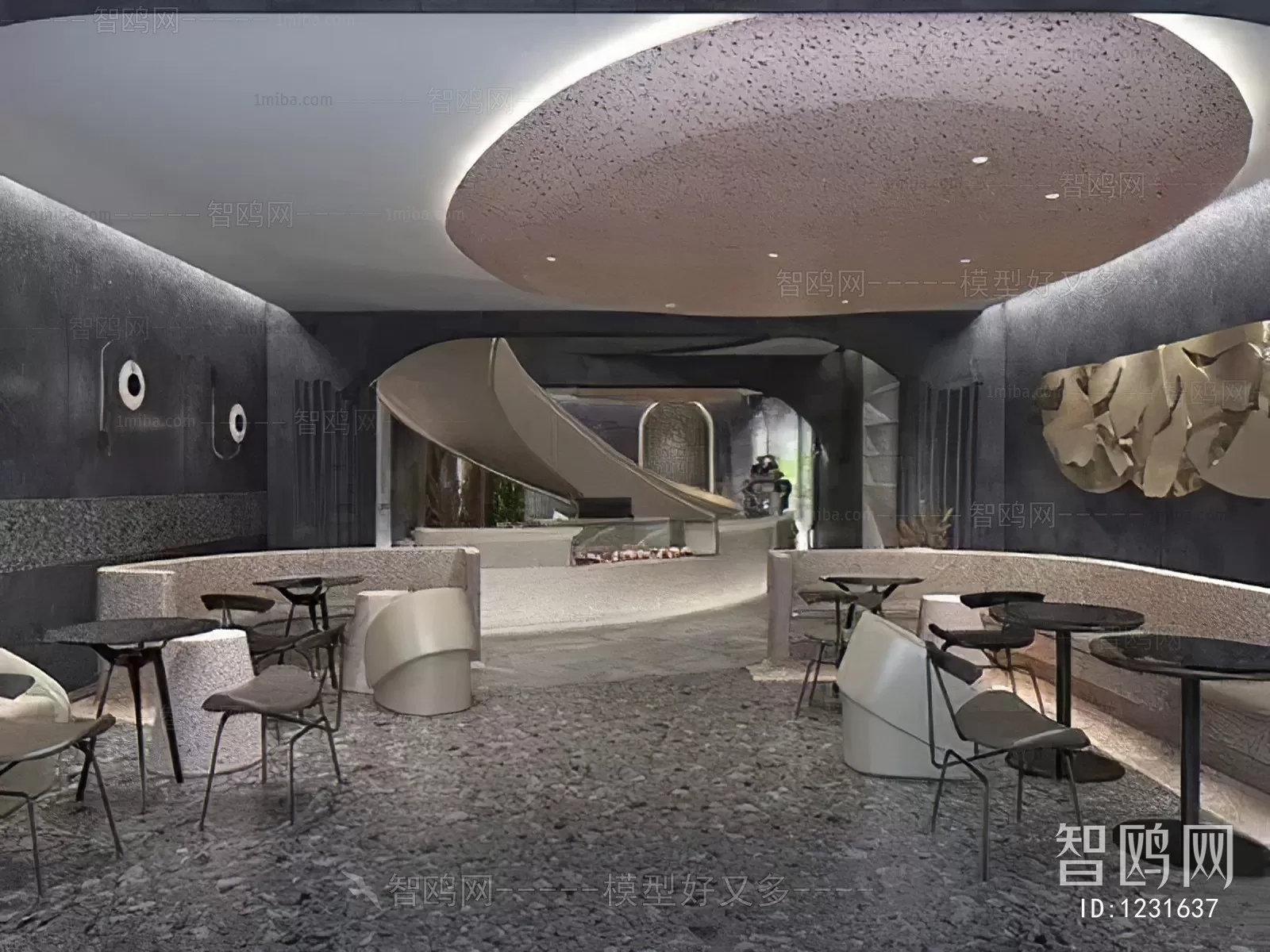 COFFEE SHOP 3D MODELS – 111 – PRO