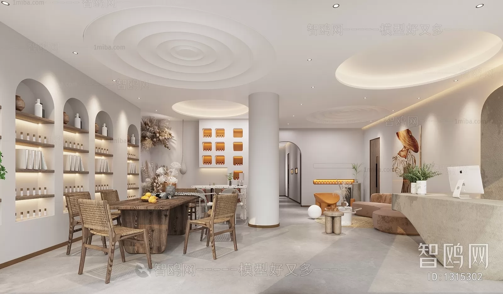 COFFEE SHOP 3D MODELS – 116 – PRO