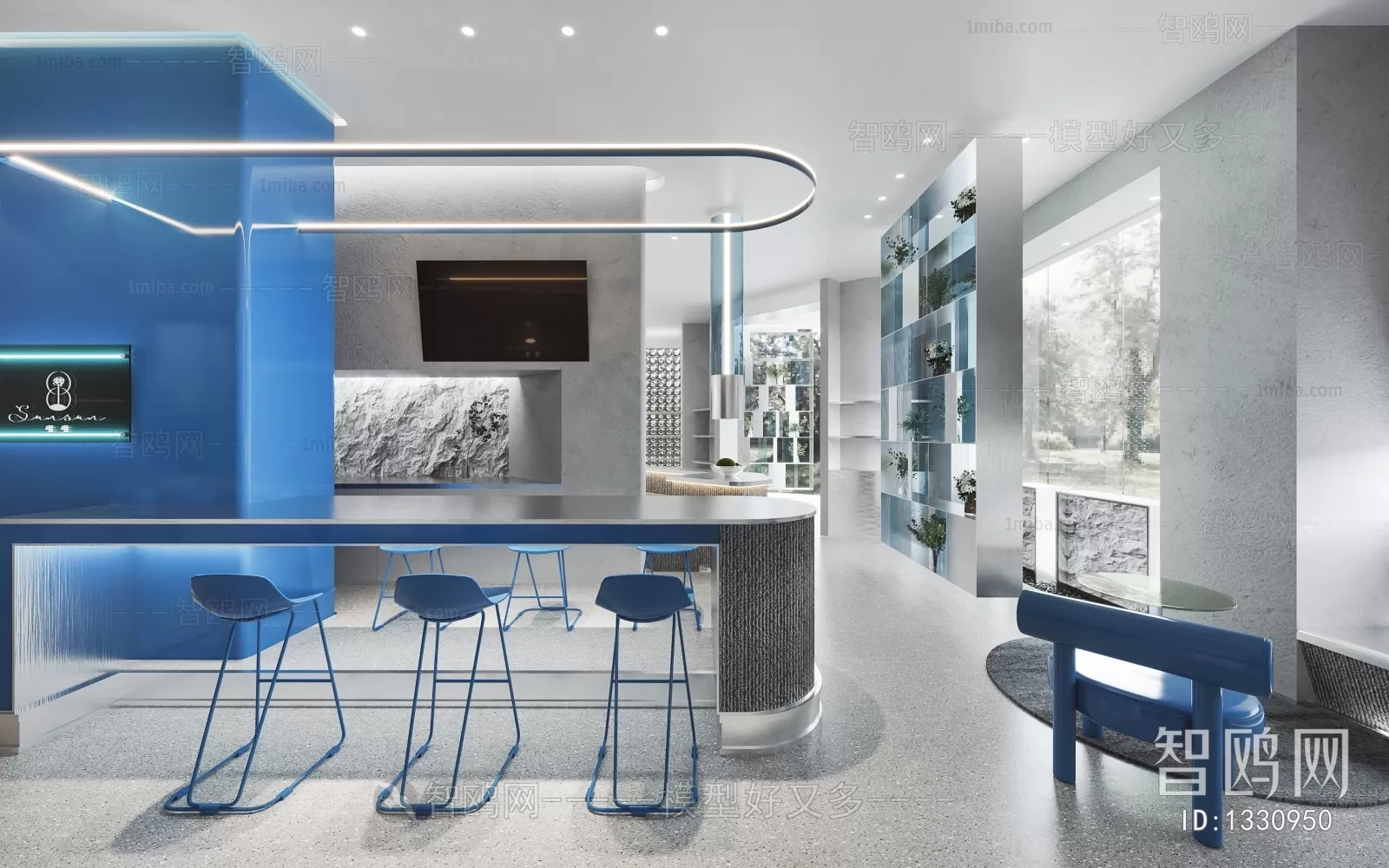 COFFEE SHOP 3D MODELS – 119 – PRO