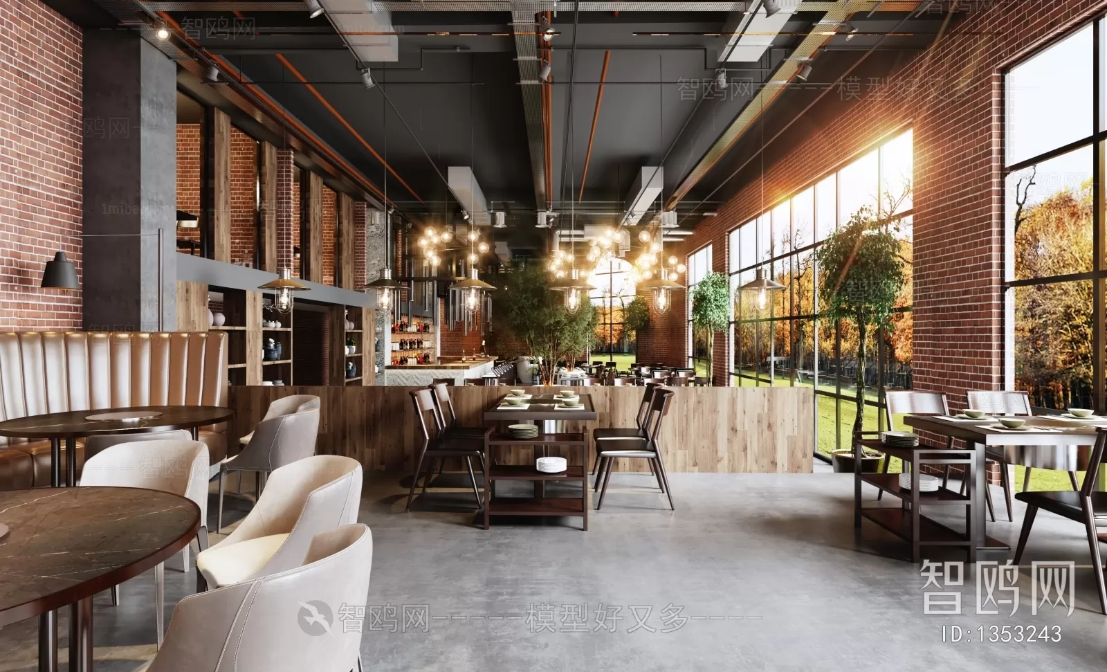 COFFEE SHOP 3D MODELS – 121 – PRO