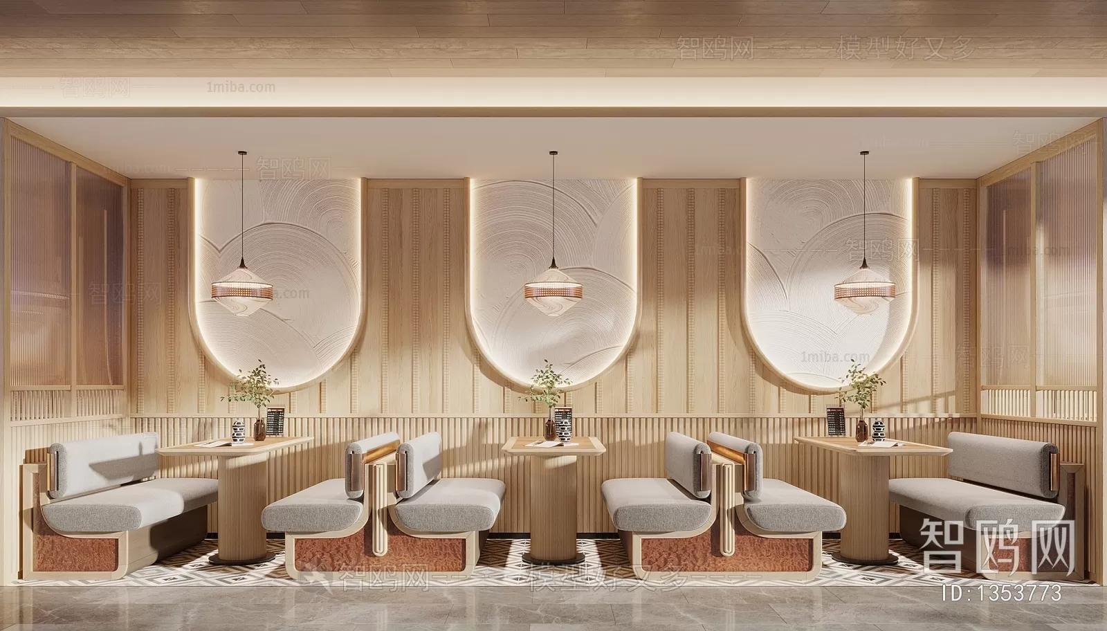 COFFEE SHOP 3D MODELS – 122 – PRO