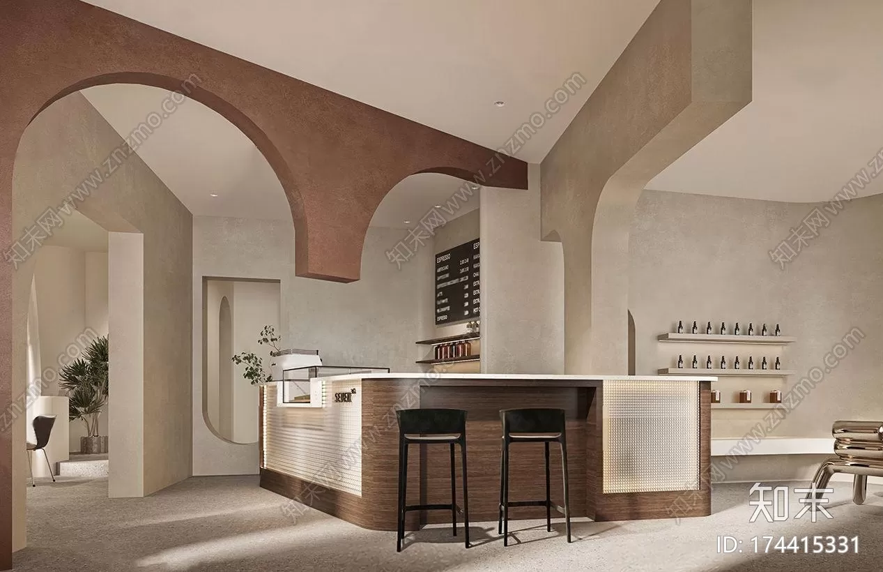 COFFEE SHOP 3D MODELS – 126 – PRO