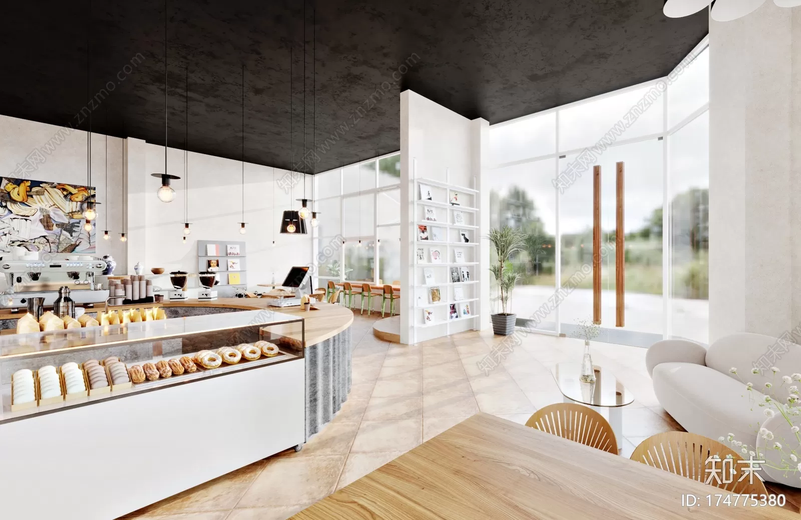 COFFEE SHOP 3D MODELS – 127 – PRO