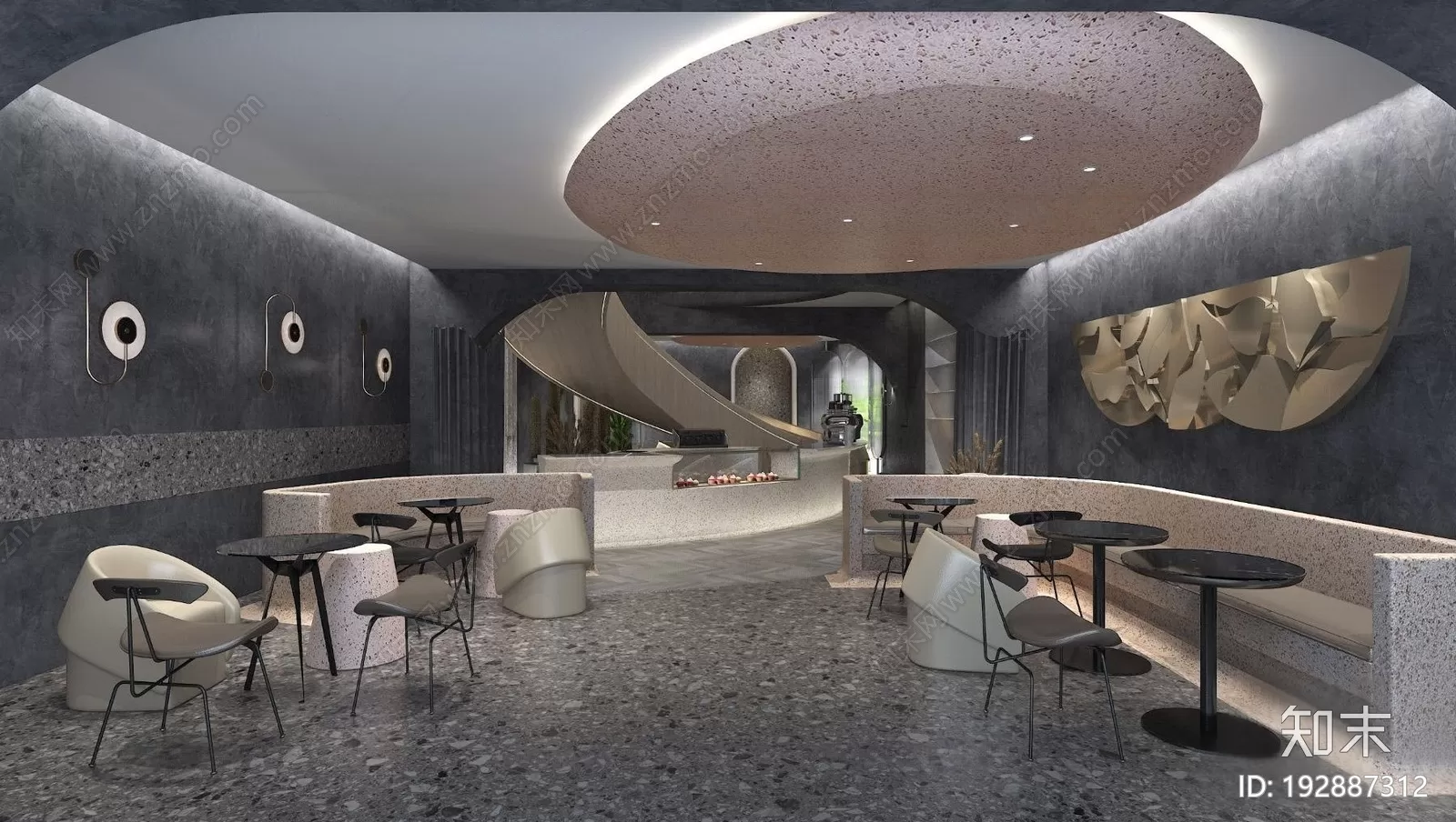 COFFEE SHOP 3D MODELS – 129 – PRO