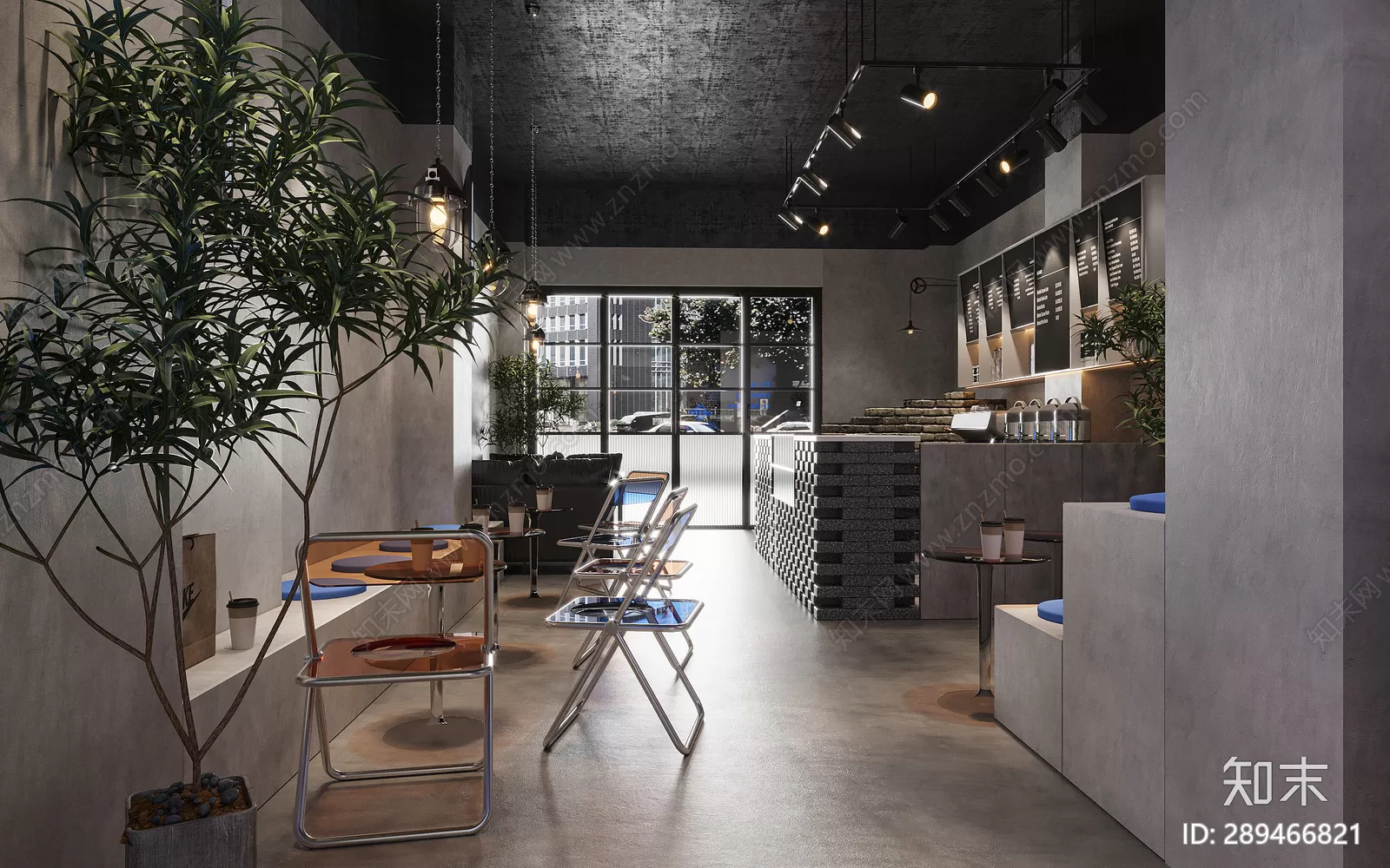 COFFEE SHOP 3D MODELS – 133 – PRO