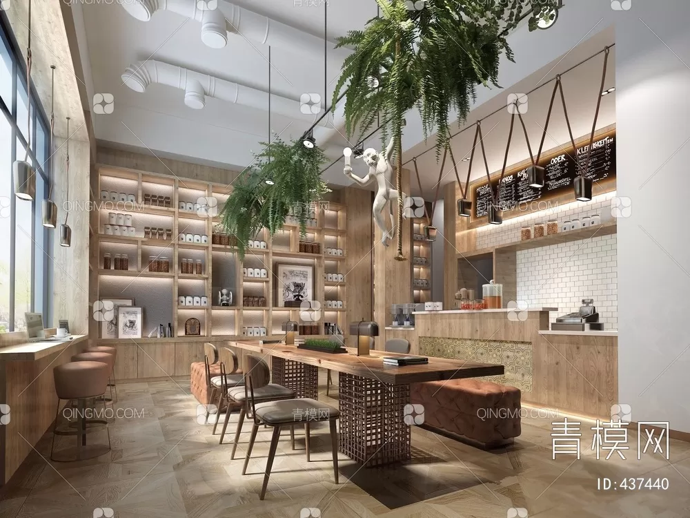 COFFEE SHOP 3D MODELS – 140 – PRO