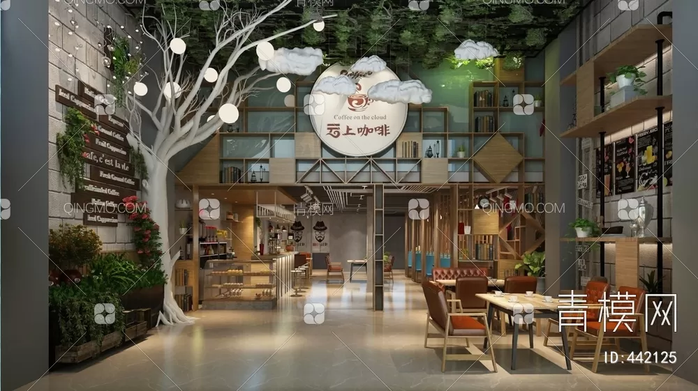 COFFEE SHOP 3D MODELS – 147 – PRO