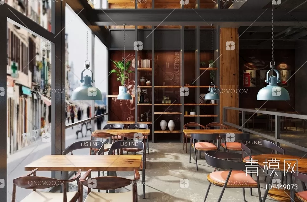 COFFEE SHOP 3D MODELS – 149 – PRO