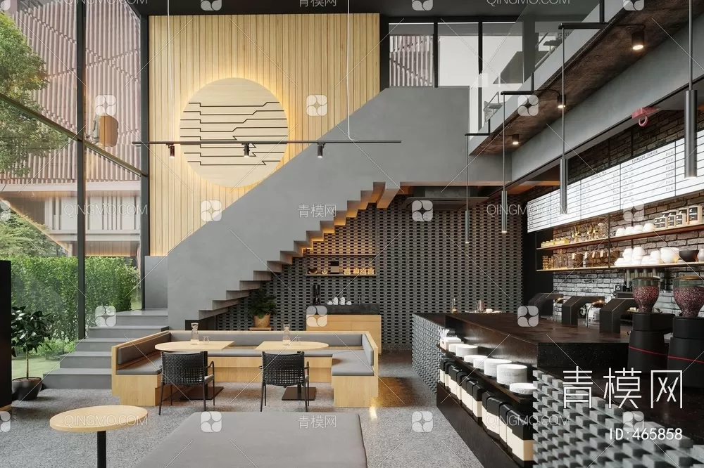 COFFEE SHOP 3D MODELS – 152 – PRO