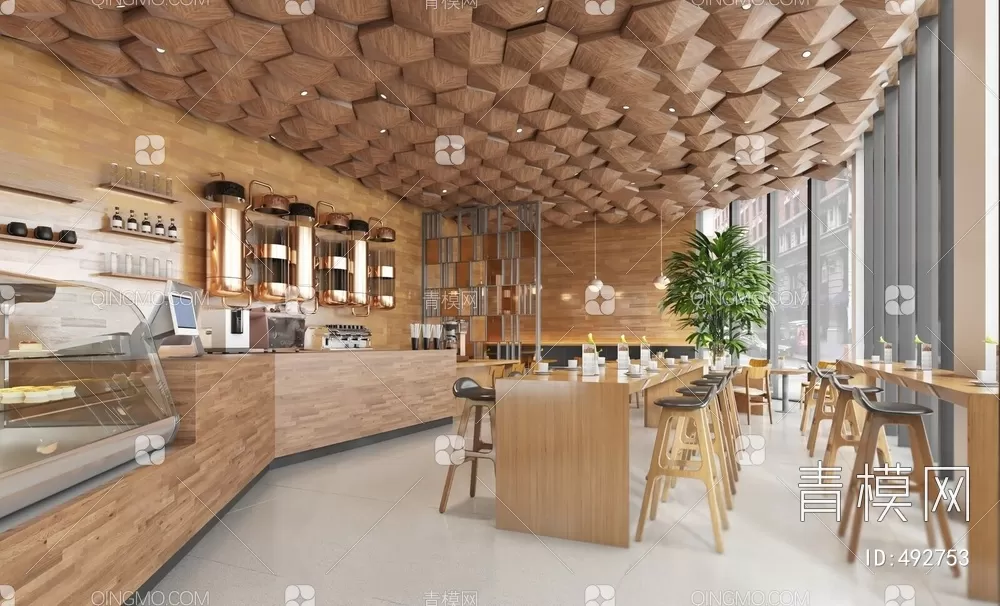 COFFEE SHOP 3D MODELS – 162 – PRO