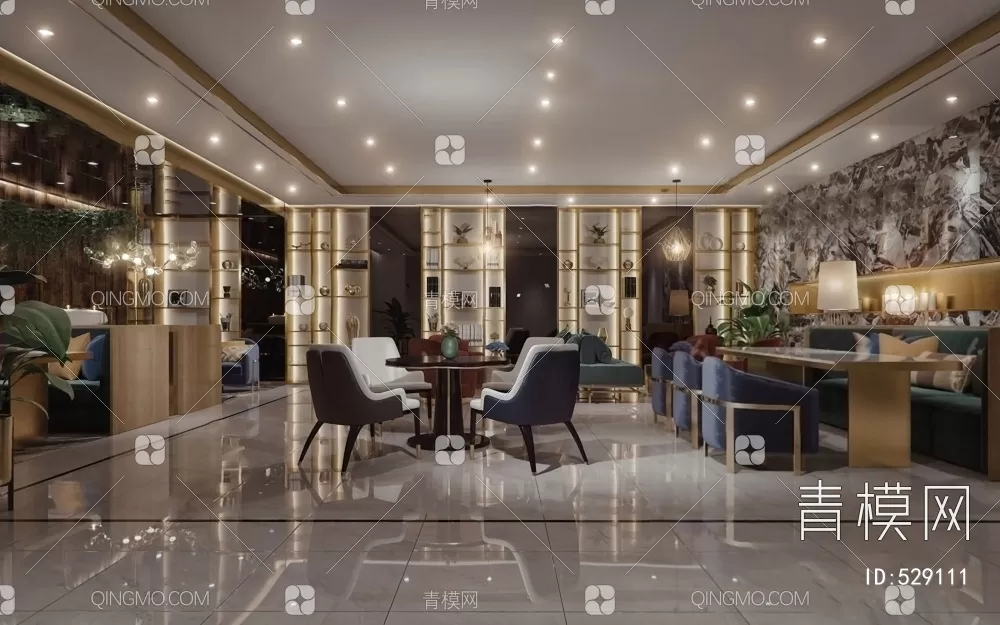 COFFEE SHOP 3D MODELS – 169 – PRO