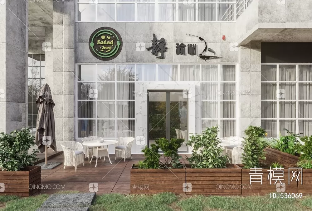 COFFEE SHOP 3D MODELS – 170 – PRO